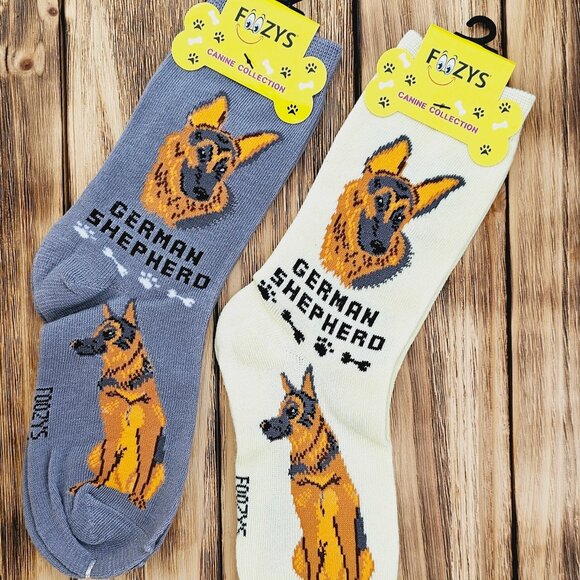 Canine Foozys Socks - German Shepherd - Picture 1 of 1